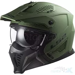 Kask modułowy LS2 OF606 Drifter Solid Matt Military Green