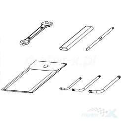 Narzędzia podstawowe zestaw QJMotor 02100P410100