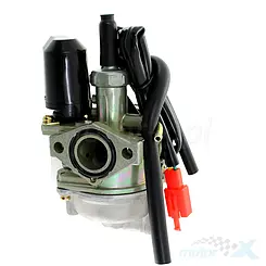 Gaźnik, gardziel 19mm, powiększona przepustnica 15mm, Power Force, Honda Dio / Bali / Lead 2T