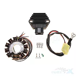 Stator iskrownik, stojan alternatora, alternator, z regulatorem napięcia Electrex G149/RR58 KTM