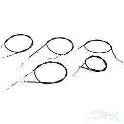 Zestaw linek, czarne, 5 sztuk, Simson SR2
