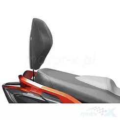 Oparcie pasażera, czarne, Shad, Kymco DT X125 / X360