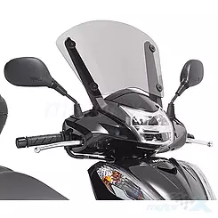 Szyba czołowa, przyciemniana, Kappa KD1143S, Honda SH300i