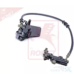 Hamulec kompletny tylny, bez zbiornika Romet RXC 125