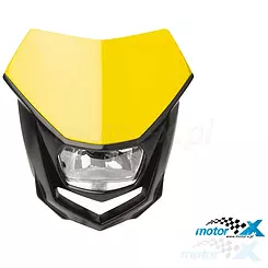 Lampa przednia, reflektor, żółty RM 01, Polisport Halo
