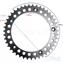 Zębatka tylna VOGE 525ACX / 525DSX