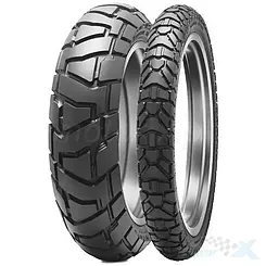 Opona motocyklowa dual Dunlop 140/80B17 TRAILMAX MISSION 69T M+S TL tył
