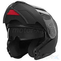 Kask szczękowy z blendą Nox N966 Matowy Czarny