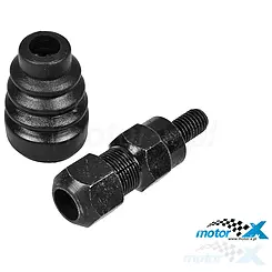 Adapter lusterka prawego, gwint M8 lewy, Vicma TM464D, Aprilia Rally / RX / Scarabeo