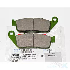 Klocki hamulcowe tylne Kymco Xciting 400