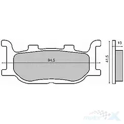 Klocki hamulcowe RMS Yamaha / MBK / Italjet
