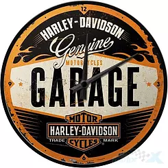Zegar ścienny Harley Dawidson Garage Nostalgic Art 51083