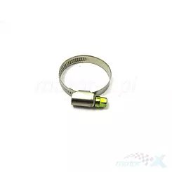 Opaska zaciskowa od 25 do 40 mm, skręcana, filtra ssącego pokrywy lewej silnika Junak 50 4T 