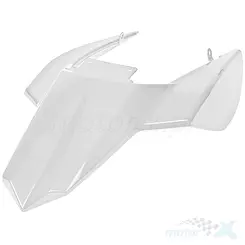 Błotnik tylny, biały, Derbi Senda DRD 10- / Gilera RCR, SMT 11-