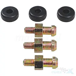 Zabierak koła napędu pompy wody, zestaw 3 sztuki, długość 25mm, stary typ, Power Force, Minarelli 50 2T LC