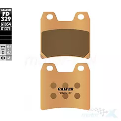 Klocki hamulcowe Galfer Sintered Off-Road FD329G1371