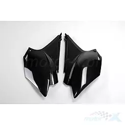Osłony boczne czarne UFO Plast Honda CRF 230 15-22