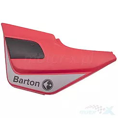 Obudowa boczna lewa czerwona Barton Cafe Racer