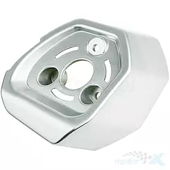 Osłona tłumika końcowa srebrna Junak RS 125