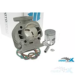 Cylinder Kit Motoforce Aluminium 50cc sworzeń 10mm, Minarelli stojące (bez głowicy)