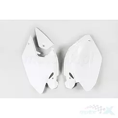 Osłony tylne górne komplet biały UFO Plast Honda CRF 250 X 04-17
