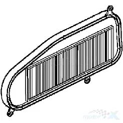 Wkład filtr powietrza papierowy Kymco Dink Classic / Spacer