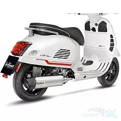 Wydech kompletny homologawny z katalizatorem, LeoVince LV One Evo 1:1, Vespa GTS 300 HPE, Racing, Super, Sei Giorni, Sport, Tech, Touring
