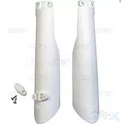 Osłony amortyzatorów neutralne UFO Plast Honda CRF 450R / 450RX 17-18
