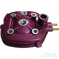 Głowica cylindra 47.00mm 70cc, fioletowa, Power Force, Minarelli MA 2T LC, Aprilia / Malaguti / Yamaha