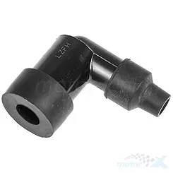 Fajka świecy zapłonowej NGK LZFH, czarna, d.10-14mm, M4 90°