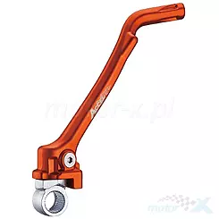 Dźwignia rozrusznika nożnego, aluminiowa, pomarańczowa, Accel KST504OR KTM SX65 '16-'17