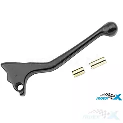 Dźwignia hamulca prawa lub lewa, 1 sztuka, czarna, Vicma Peugeot 103 MTV E / 103 ZT E / Fox / Rapido / ST50