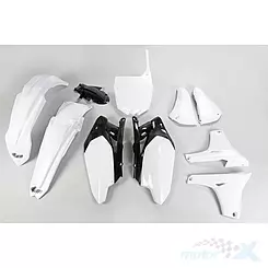 Zestaw osłon nadwozia biały OEM UFO Plast Yamaha YZF 450 11-13