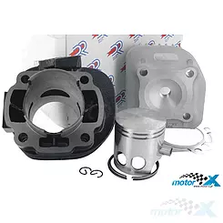 Cylinder kompletny z głowicą DR Evolution 70cc, 1PE40QMB 2T / Minarelli AC 2T