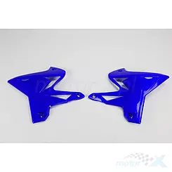 Osłony chłodnicy niebieskie UFO Plast Yamaha YZ 125 / YZ 250 02-14