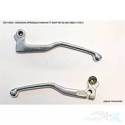 Dźwignia sprzęgła lewa Nachman Yamaha TT 600R '98-'02 (MX-08621,71091)