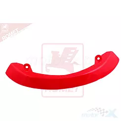 Łącznik osłon tylnych czerwony Romet 727 Premium (stary model)
