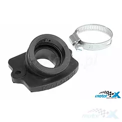 Króciec ssący gaźnika, Malossi Viton, krótki, 22mm przelot / 28mm mocowanie, Gilera Runner 125 / 180