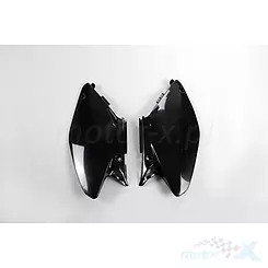 Osłony tylne górne komplet czarny UFO Plast Honda CR 125 / 250 05-07