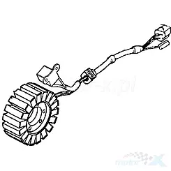 Stator iskrownik, stojan alternatora, E0D Kymco MXU / UXV