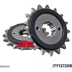 Zębatka przednia 525 17 zębów, RB - gumowa prowadnica łańcucha, JT Sprockets JTF1372