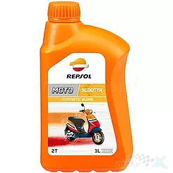 Olej 2T REPSOL Moto Scooter półsyntetyczny 1L
