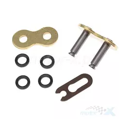 Spinka łańcucha 520 X-Ring Motochain Gold