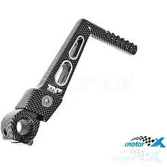 Dźwignia rozrusznika nożnego TNT Lighty, carbon, Aprilia / Derbi / Gilera