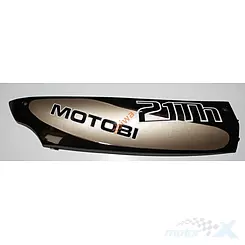 Osłona progowa prawa brązowo-złota 21th Baotian BT49QT-7 / Motobi Żbik / Zipp Triad 1