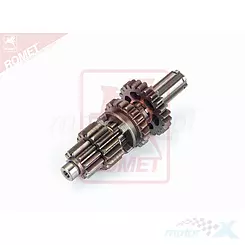 Wałek pośredni skrzyni biegów 12mm Romet RR50 / WS50 / Ogar 202 / Ogar Caffe