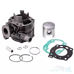 Cylinder 50cc 2T Moretti do skutera Katana chłodzonego cieczą / kolor czarny