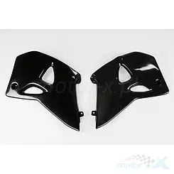 Osłony chłodnicy czarne UFO Plast KTM SX / EXC  99-00