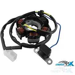 Stator iskrownik, stojan alternatora, Motoforce, Peugeot horizontal