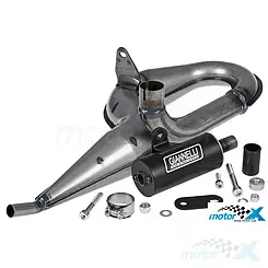 Wydech Giannelli Vintage Black Aluminium, Vespa PX 125-150 11-